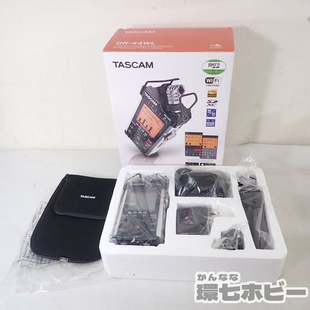 0QX20* unused?TASCAM Tascam DR-44WL VER2-J Wi-Fi linear PCM recorder handy recorder operation not yet verification /IC Youtube ASMR high-res sending 80