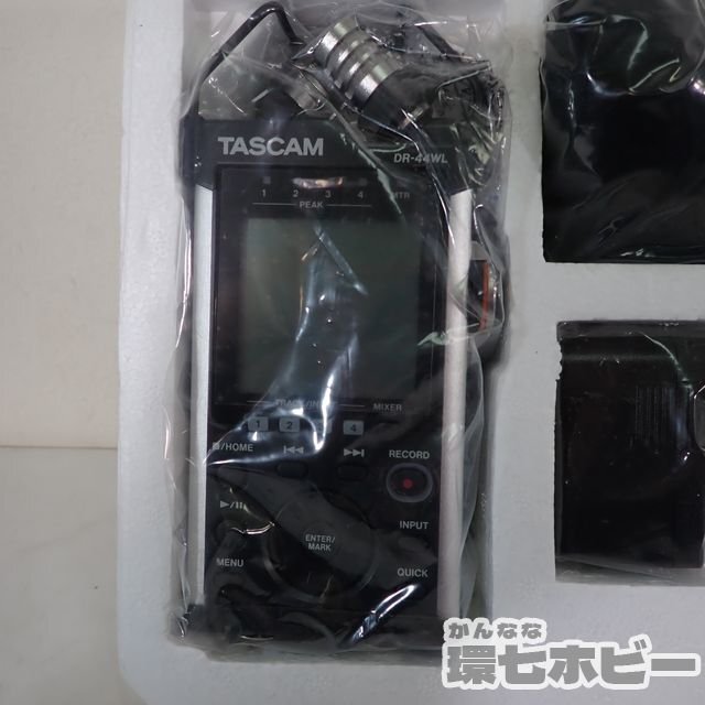 0QX20* unused?TASCAM Tascam DR-44WL VER2-J Wi-Fi linear PCM recorder handy recorder operation not yet verification /IC Youtube ASMR high-res sending 80