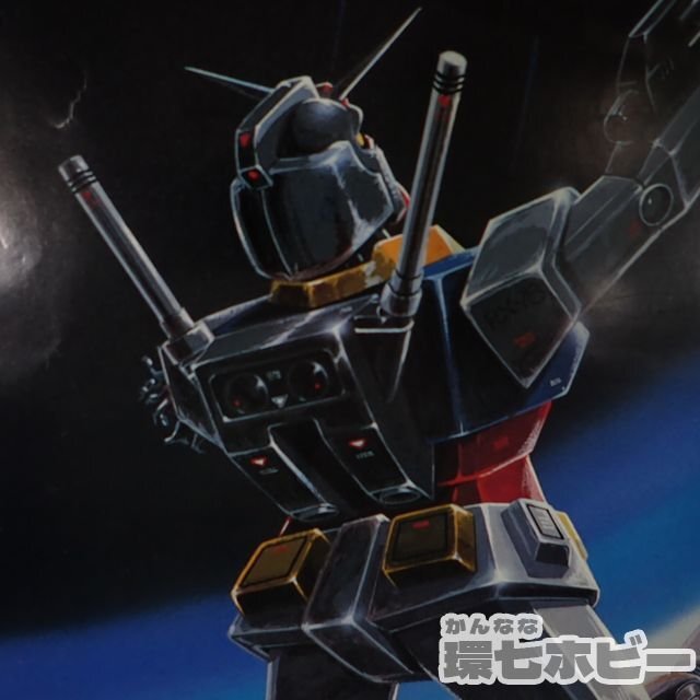 0QZ6◆当時物 キングレコード 機動戦士ガンダムIII 3 Ⅲ Very Last Shooting B2 ポスター/販促品 大河原邦男 グッズ 送:-/80_画像8