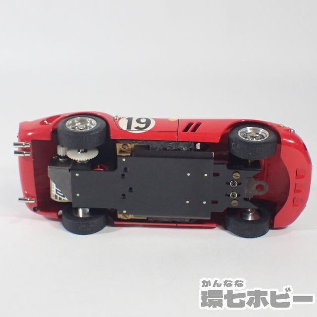 1KC33◆さかつう シャーシ 1/24 フェラーリ 250GT 詳細不明 キット 完成品 スロットカー 動作未確認 ジャンク/Ferrari 送:-/60_画像9