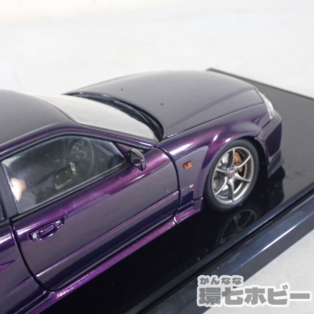 0KC20◆オートアート 1/18 日産 スカイライン R34 GT-R ミニカー/AUTOart NISSAN SKYLINE 送:-/100_画像10