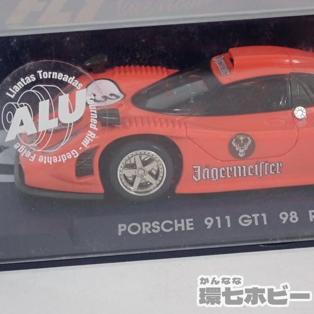 2RB26*FLY 1/32 Porsche 911 GT1 98 racing EVO 3 slot car operation not yet verification /PORSCHE sending :-/60