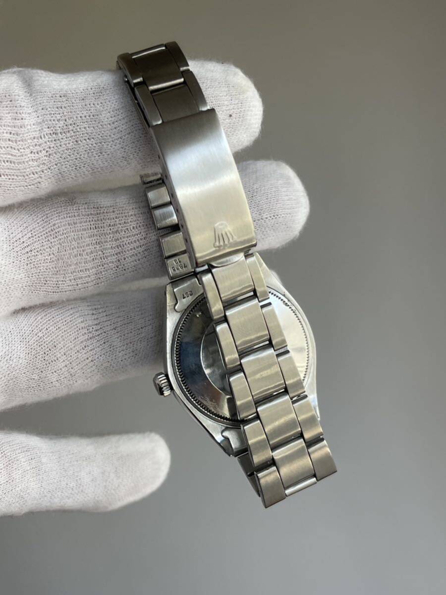 ROLEX メンズ　エアキング5500 ティファニー　ダブルネーム_画像3