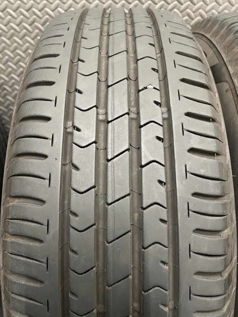 195/65R15 BRIDGESTONE/ECOPIA NH100 18年製 ECO FORME 15インチ 6J＋43 100 5H 夏タイヤ 4本 プリウス ウィッシュ ブラポリ (1-C664)_画像7