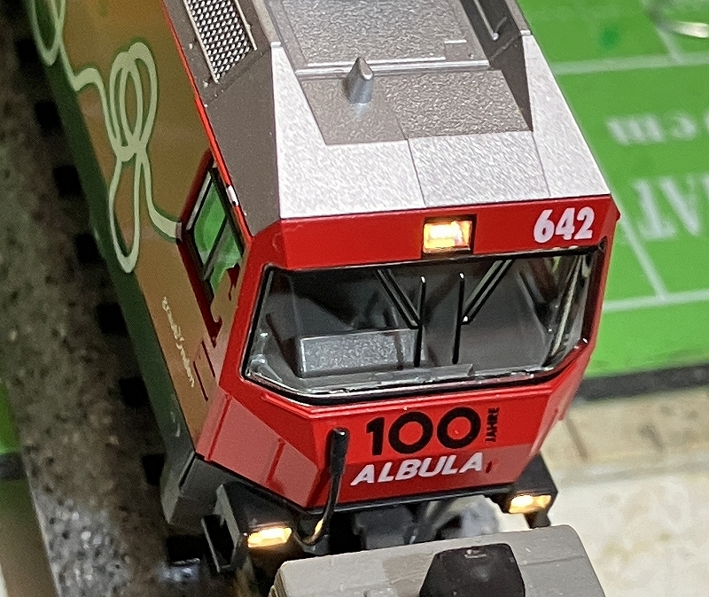 KATO Alps electric locomotive GE4|4-Ⅲ 3101arubla line 100 anniversary wrapping 
