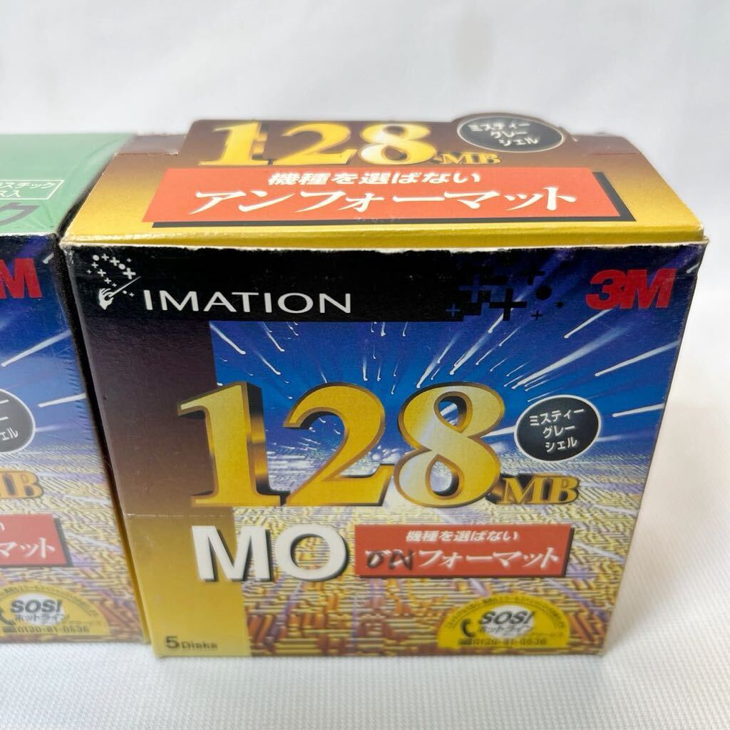 IMATION 3M 128MB MO Anne fo mart ( тип . выбор . нет ) дискета 5 упаковка 2 коробка всего 10 листов текущее состояние товар 