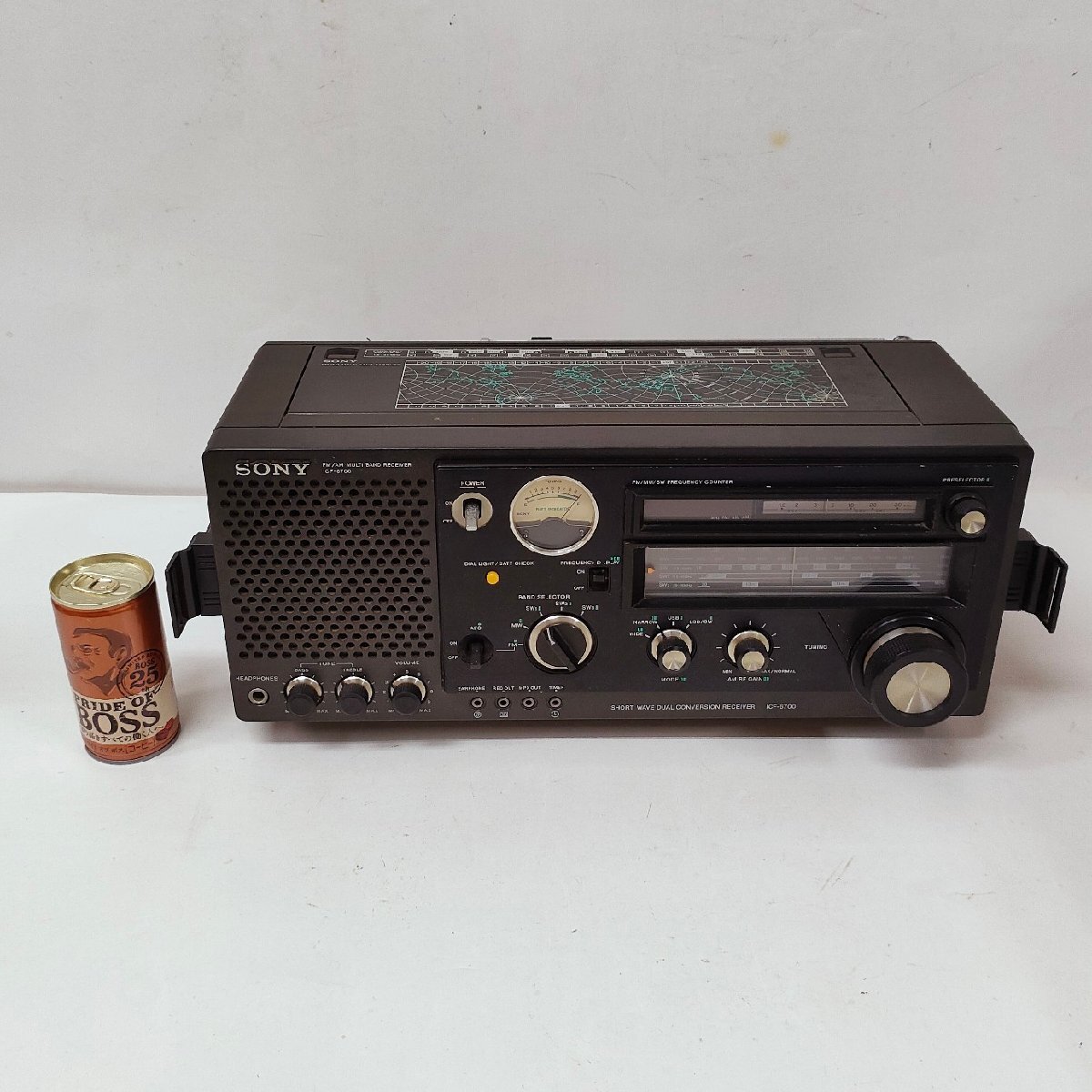 *SONY Sony ICF-6700 BCL radio 5 band receiver (FM/MW/SW1~3) electrification verification settled /FM MW reception verification settled manual attaching 