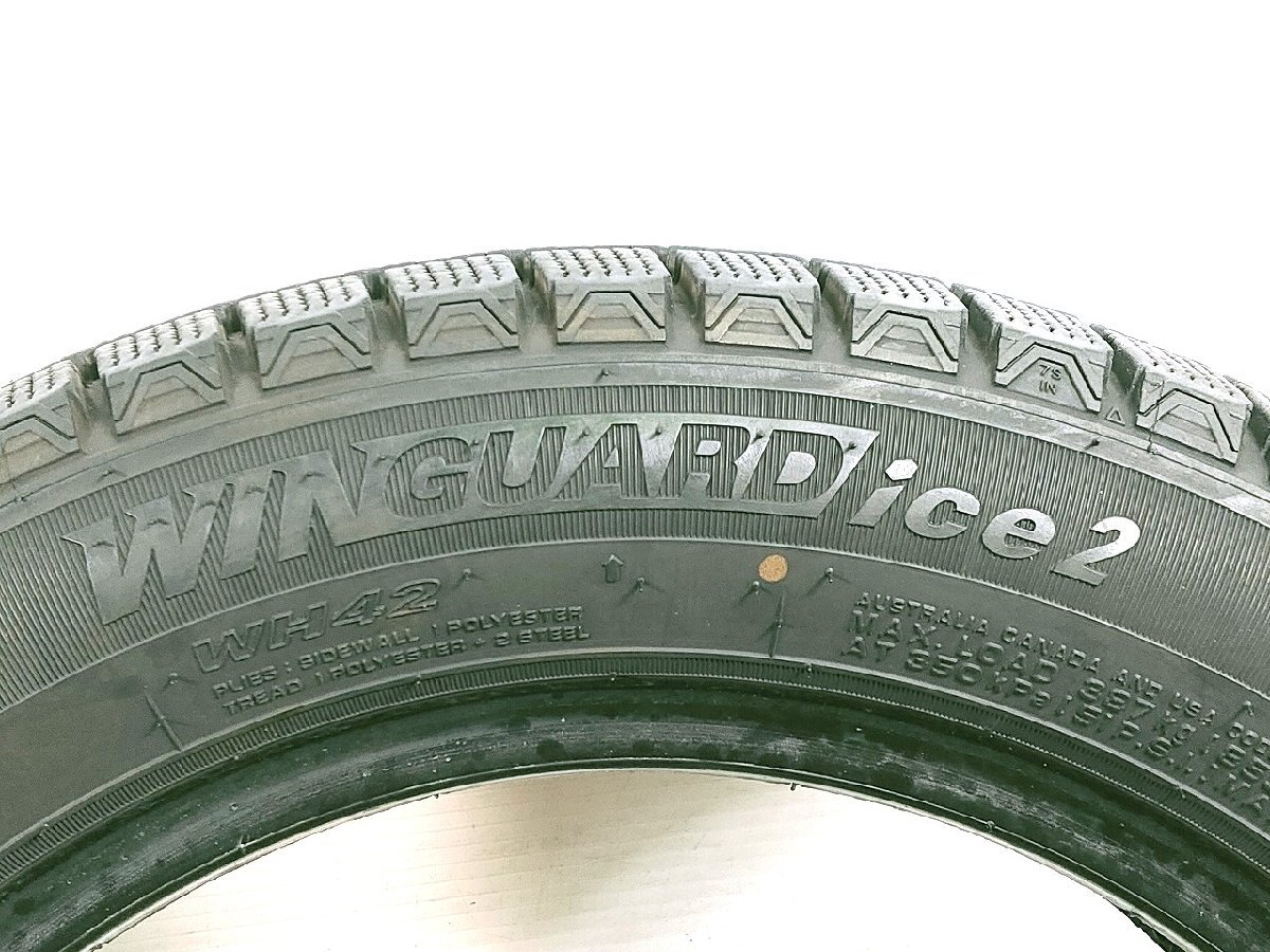 NEXEN WIN GUARD ICE2 155/65R14 75T★8.5-9分山 2022年 4本 スタッドレス【宮城発 送料無料】MYG-B12344_画像8