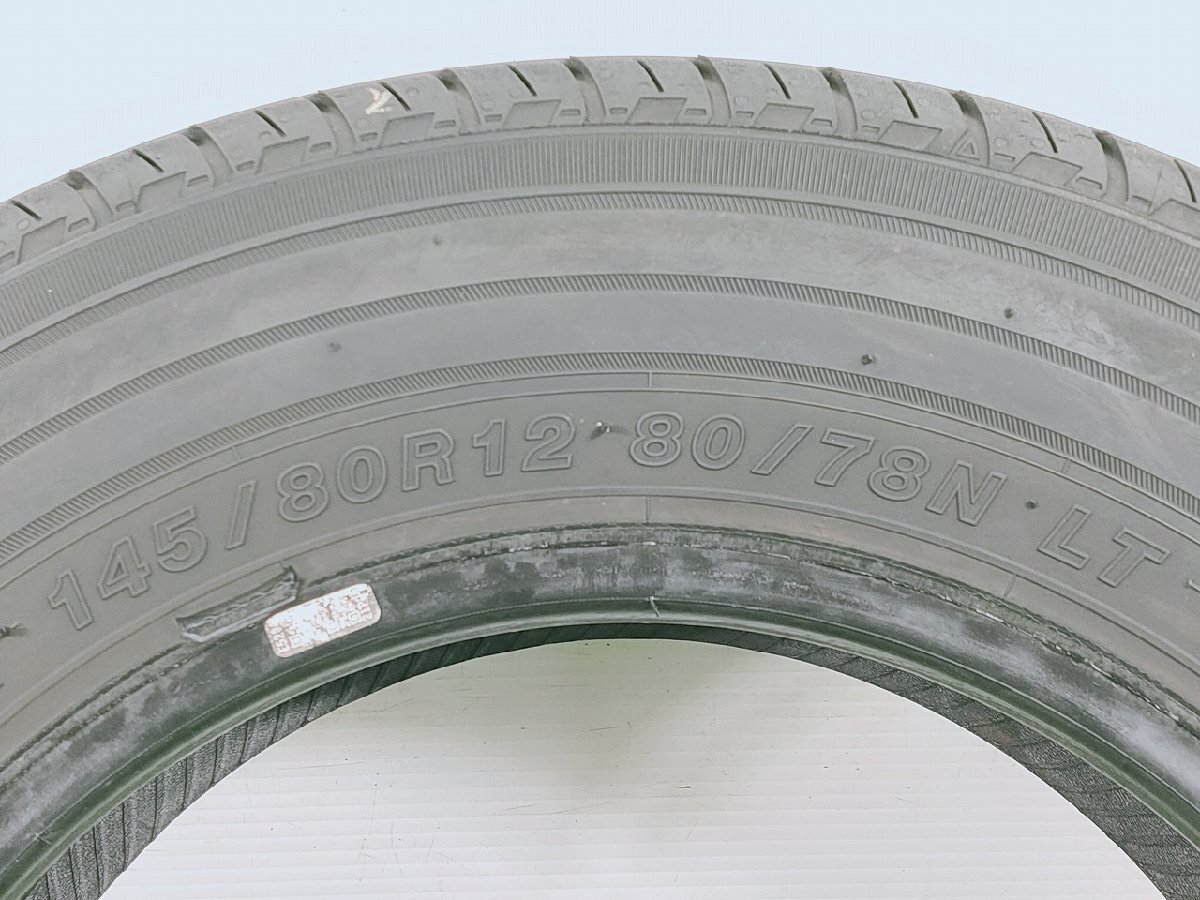 ヨコハマ JOB RY52 145/80R12 80/78N LT★8分山 2022年製 4本 ノーマル 【宮城発 送料無料】MYG-B12388_画像9