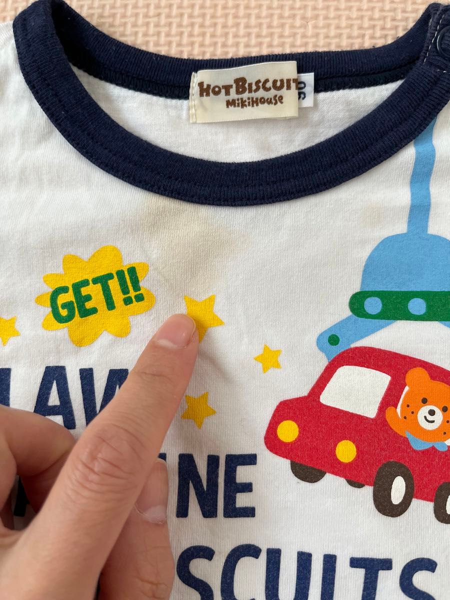 価格変更しました。ホットビスケッツ Tシャツ　90センチ　 半袖Tシャツ 子供服