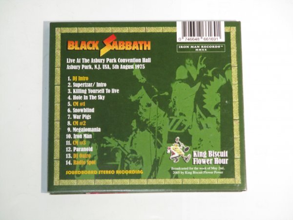 Black Sabbath - Asbury Park 1975 Digital Broadcast Versionの画像3