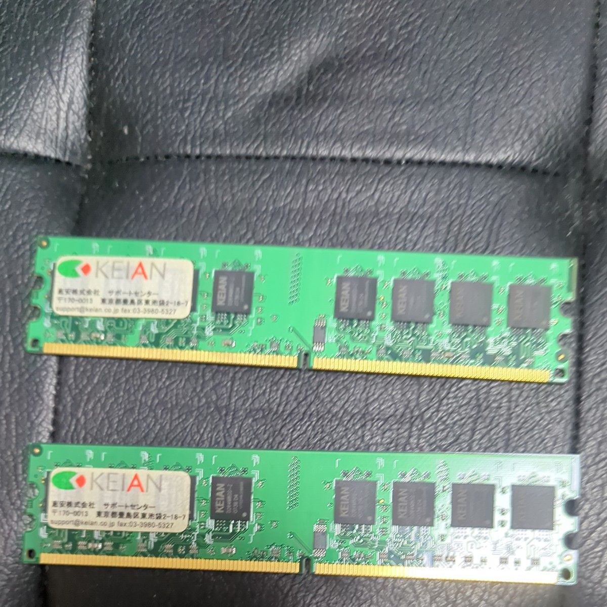 DDR2 PC2-800 1GB × 2 = 2GB デスクトップ用メモリ
