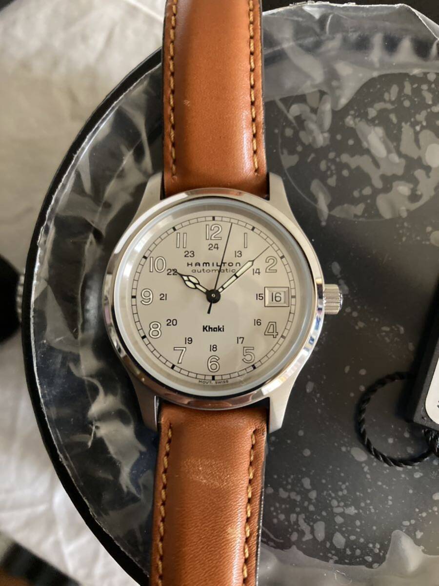 HAMILTON（ハミルトン)KHAKI AUTOMATIC カーキ 自動巻き _画像2