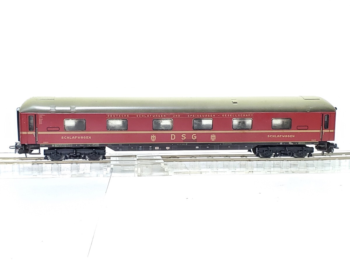 HO メルクリン WLABum 33200 型 真鍮製 SLEEPING CAR 単品 DSG SOVVAGN SLAAPWAGEN 1等 2等 合造車 寝台車 食堂車会社 MARKLIN 4064_画像5