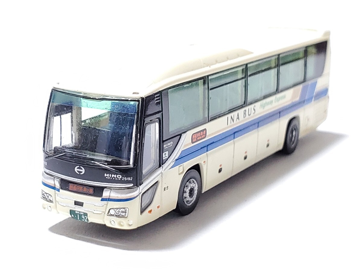 伊那バス 日野 新型 セレガ SELEGA HINO INA BUS 品番 N090 バスコレ トミーテック TOMYTEC THE バスコレクション 中央高速バス セットBの画像2