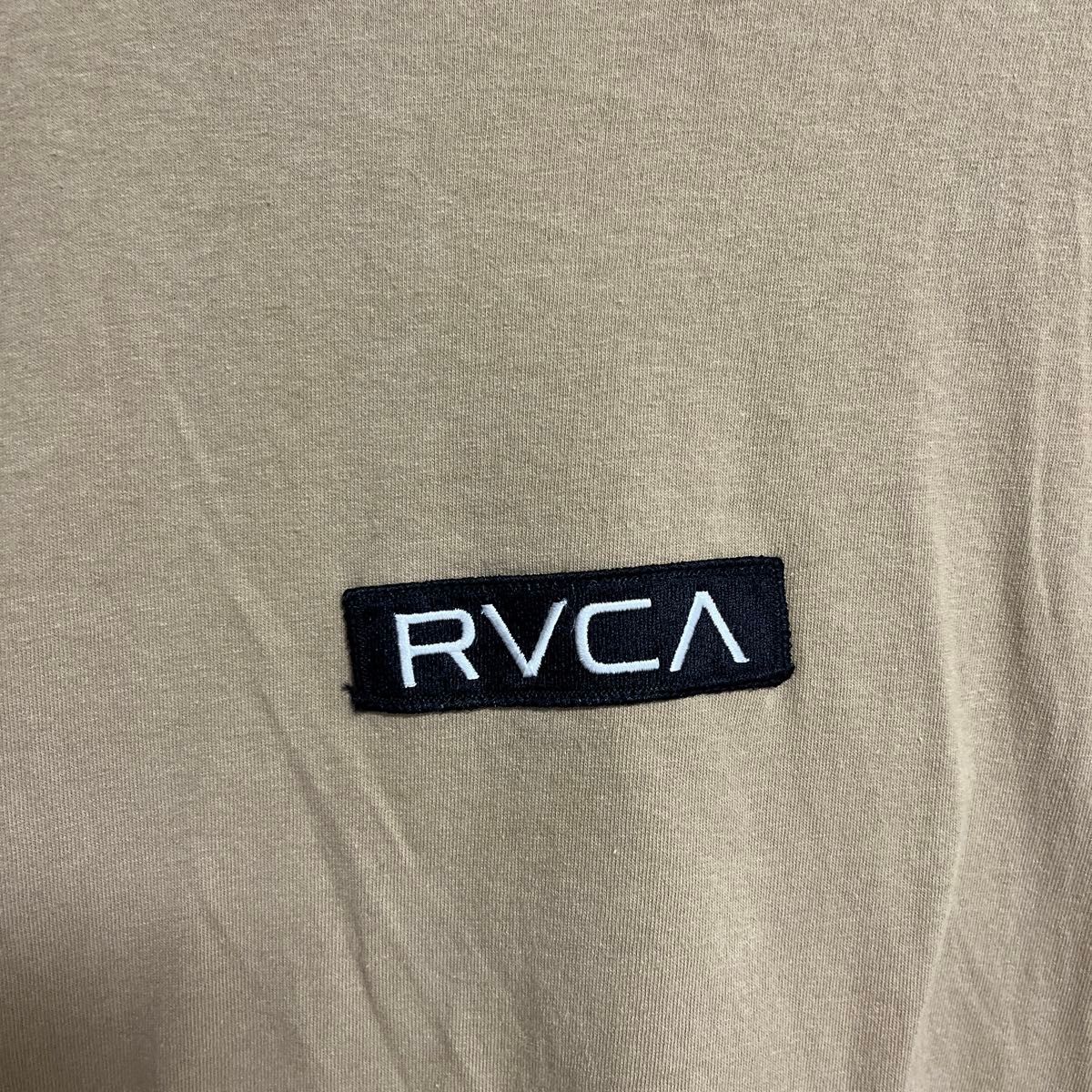 RVCA ルーカ 半袖Tシャツ ベージュ系 メンズ Mサイズ