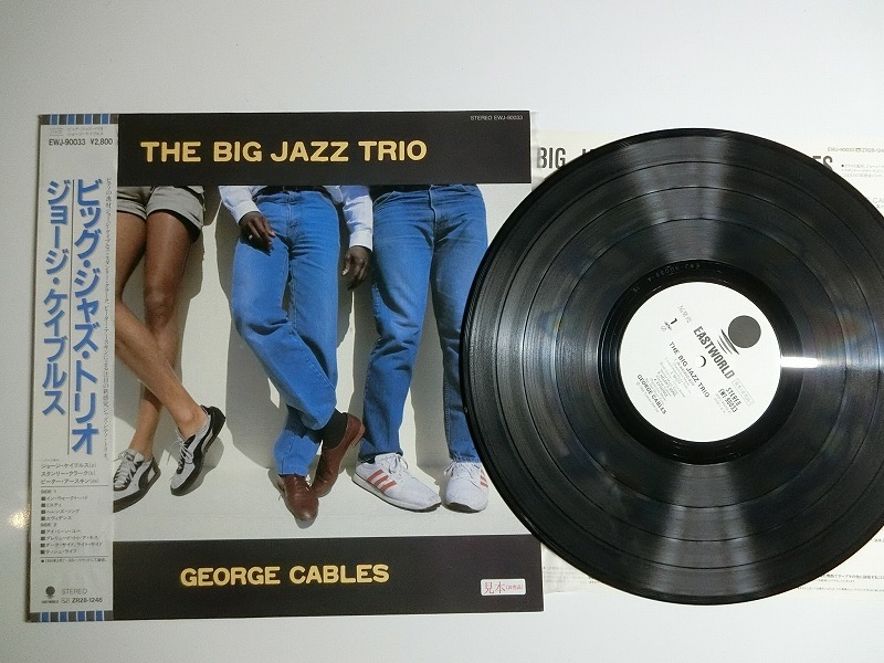 dK7:GEORGE CABLES / THE BIG JAZZ TRIO / EWJ-90033の画像1