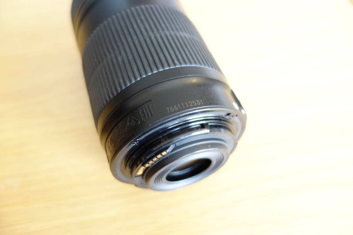 キヤノン　CANON EF-S55-250mm F4-5.6 IS STM　純正フード(ET-63)とプロテクトフィルター(58mm)付_画像3