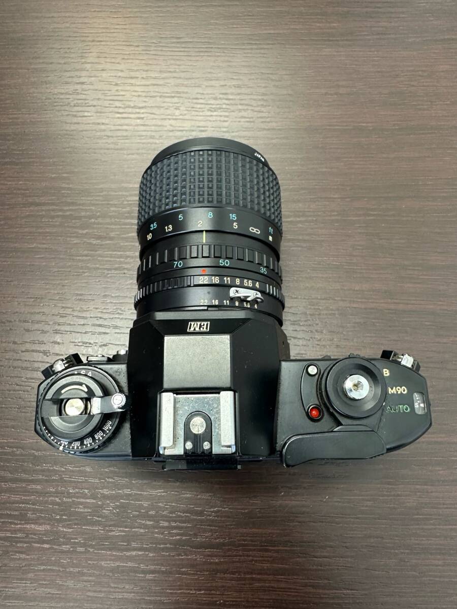 #5730A　Nikon ニコン カメラ EM M90 レンズ Tokina RMC 35-70mm 1:4 動作未確認 現状品 整理品 カメラセット_画像6