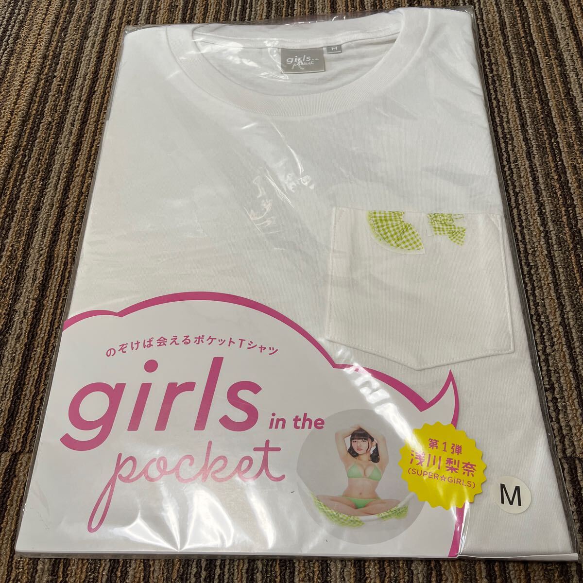 【 новый товар 】   ... карман  футболка 　 первый  ...　...　 mini ... звезда  　girls in the pocket　... Vanguard 　