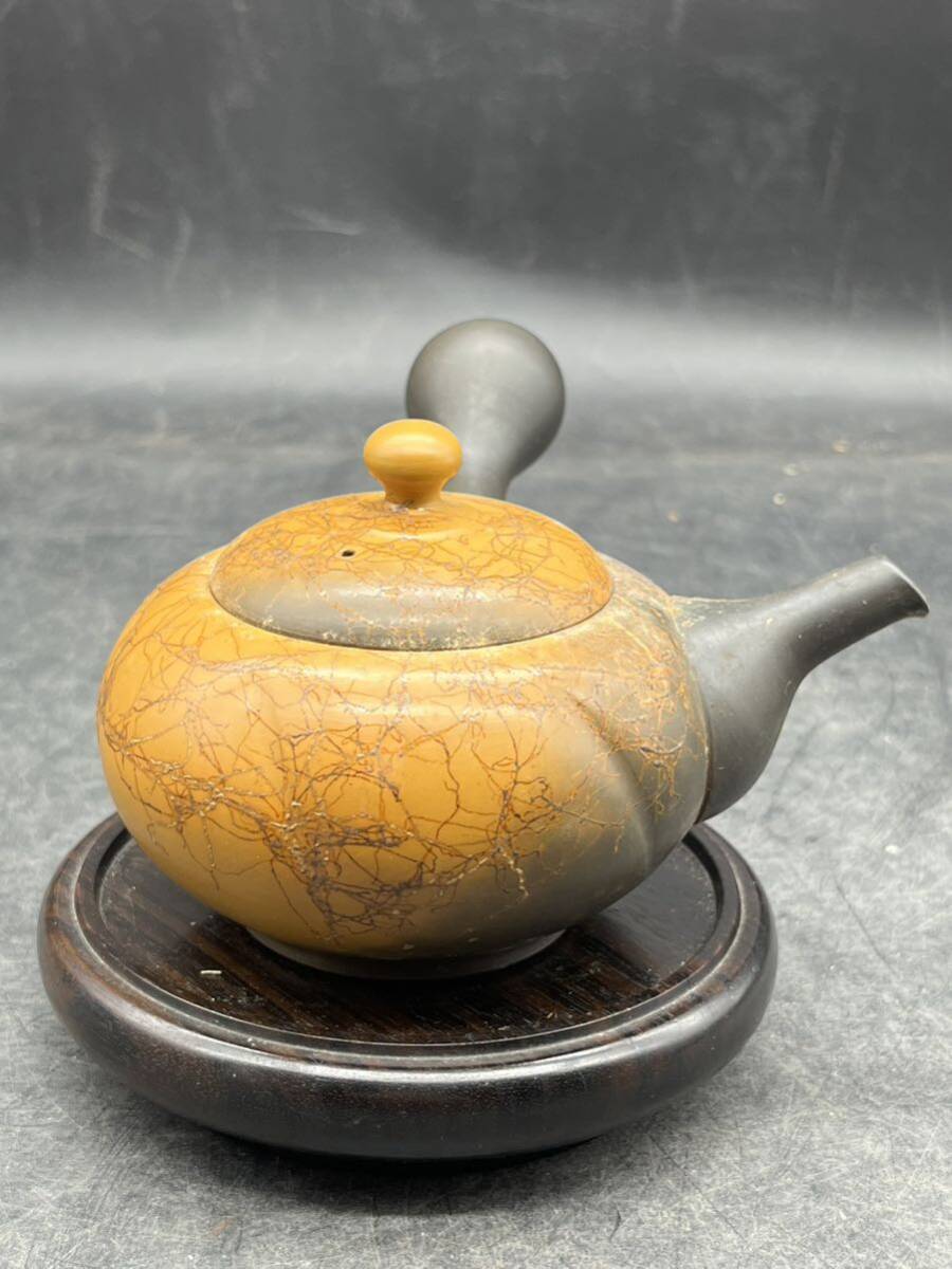 r6050237 常滑焼 名工 桜山造 急須 煎茶道具 煎茶器 の画像1