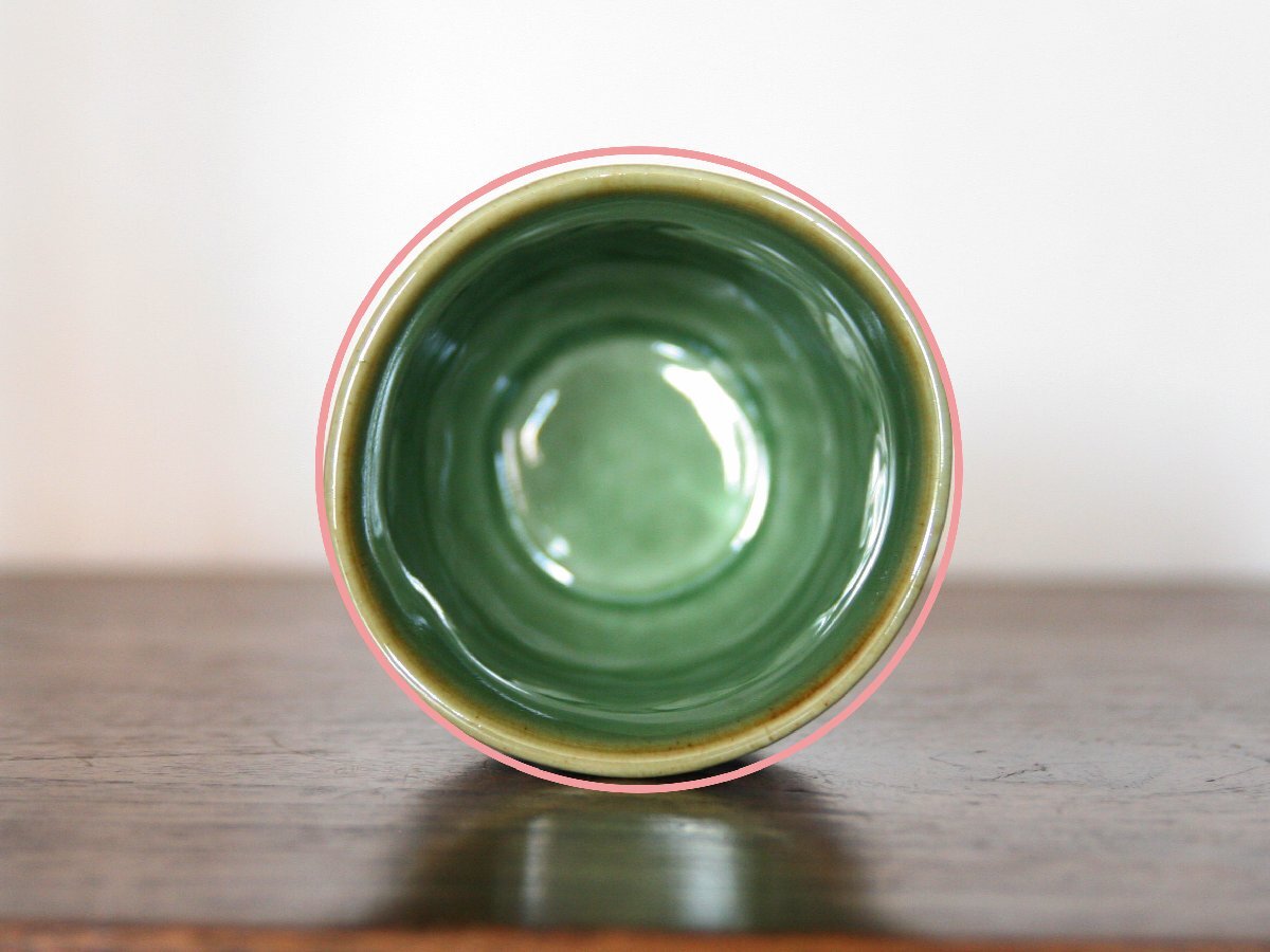 ジェンガラ JENGGALA 食器・陶器 Frangipani Green Tea Cup【50%OFF アウトレット】※同梱発送可_画像2