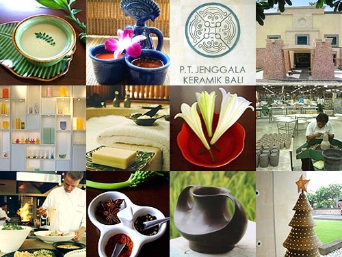【アウトレット】 ジェンガラ JENGGALA 食器・陶器 Frangipani Green Tea Cup ※同梱発送可_画像5