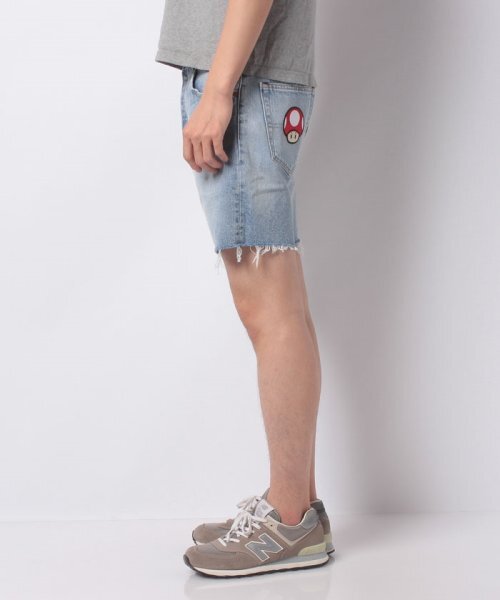 【新品】リーバイス 501 '93 W32 Levi's × SUPER MARIO マリオ コラボ ショーツ shorts カットオフ 852210007 85221-0007_画像7