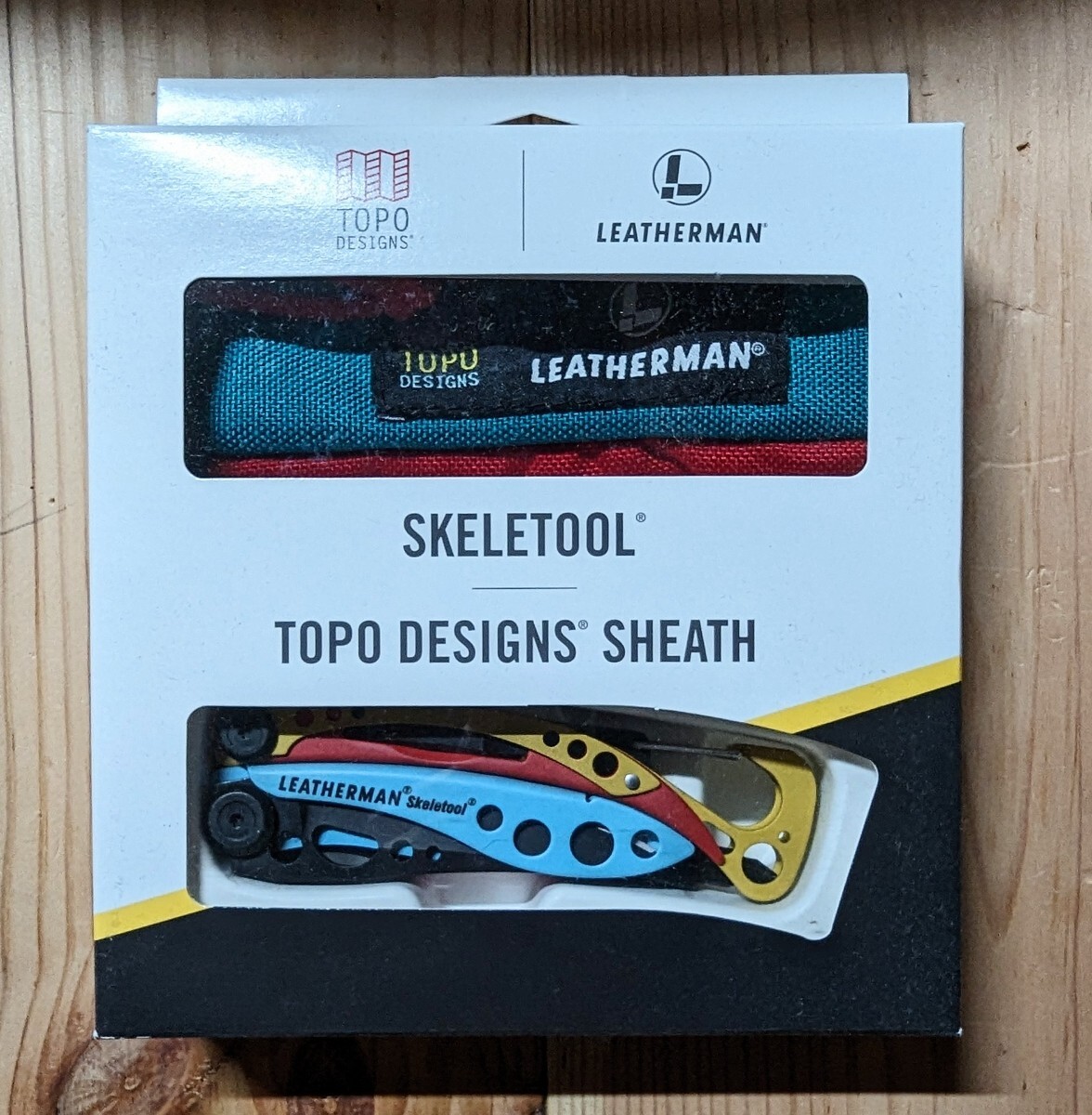 Leatherman Topo designs X Skeletool ограниченая версия мульти- tool! внутренний не продажа очень редкий новый товар! нераспечатанный 