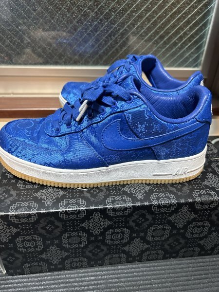 1円スタート 2019年製 NIKE AIR FORCE 1 PRM / CLOT US8.5 26.5cm dunk sb AF1 jordan fragment atmos kobeの画像8