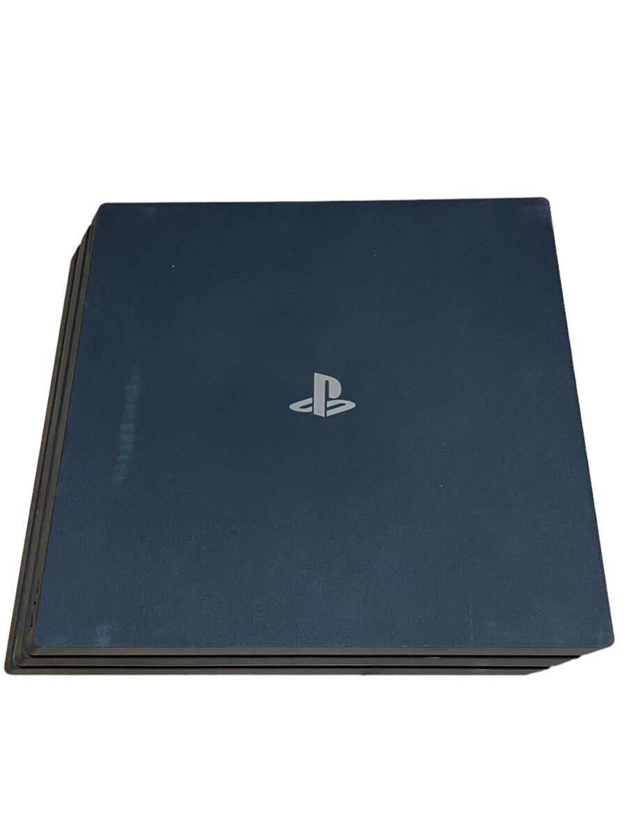 【ジャンク品】 SONY ソニー PS4 Pro 本体 1TB ブラック SONY PlayStation4 CUH-7000B プレステ4 通電確認済_画像2
