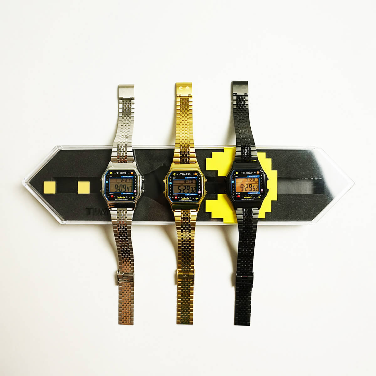 ★TIMEX (タイメックス) T80×PACMAN パックマン 生誕40周年記念 コラボレーションウォッチ 限定モデル 腕時計 3色セットの画像6