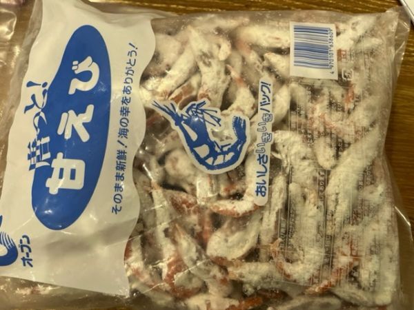 訳あり　大特価　甘エビ唐揚げ　1ｋｇ_画像1