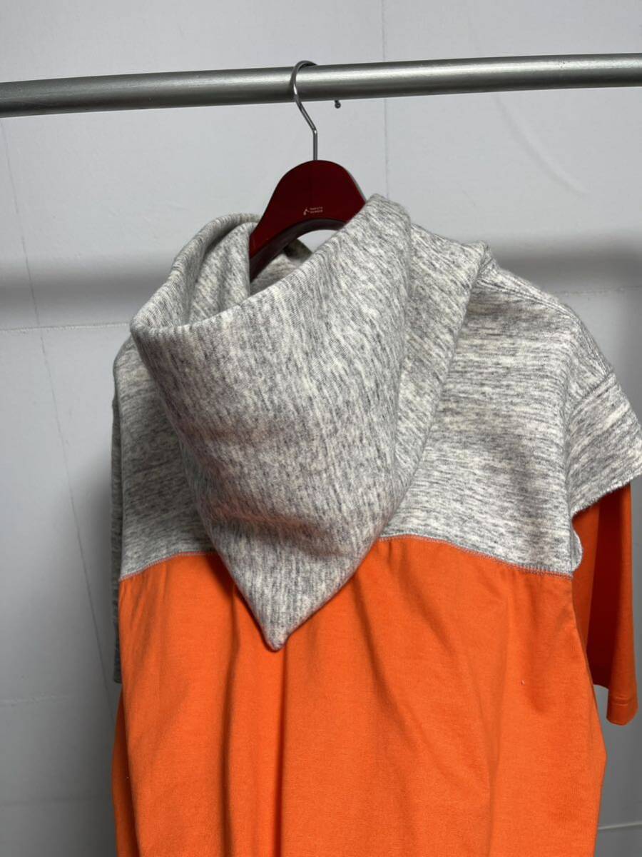 kolor ドッキングTシャツ パーカー カラー 再構築 ロゴ kolor ドッキングTシャツ パーカー カラー 再構築 ロゴ