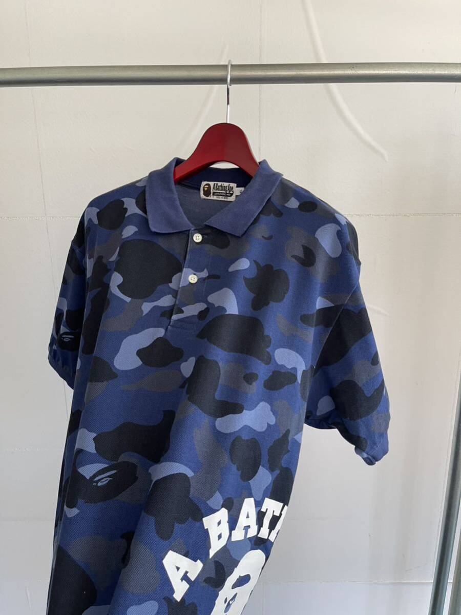 abathingape アベイジングエイプ ポロシャツ カモフラ XLサイズ 半袖 abathingape アベイジングエイプ ポロシャツ カモフラ XLサイズ 半袖