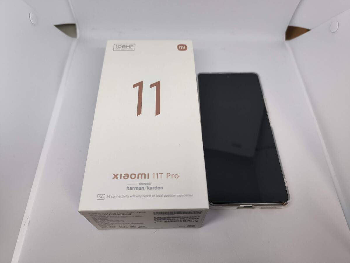 国内版 新品同様美品 Xiaomi Xiaomi 11T Pro(ホワイト/128GB) SIMフリーの画像7
