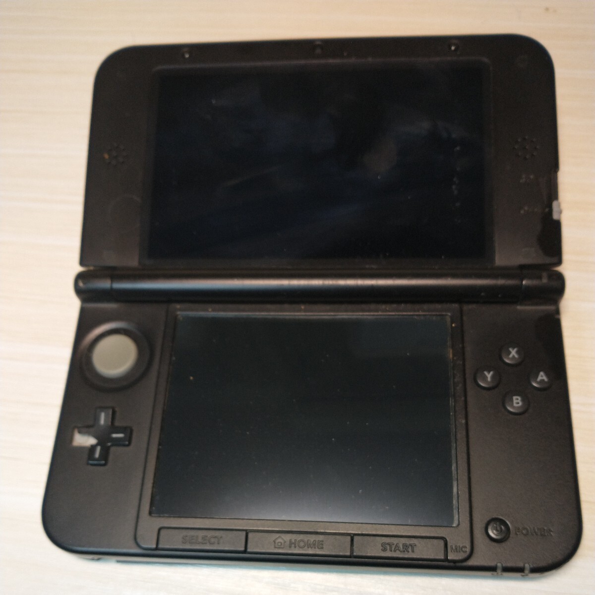 任天堂 Nintendo 3DSLL ニンテンドー3DS ブラック ジャンクの画像3