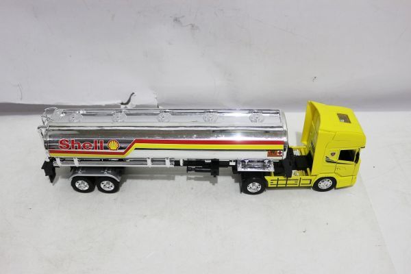 D419H 069 TRANSPORTER 1/32 SCANIA Shell トレーラー ミニカー 現状品 ジャンク扱いの画像5