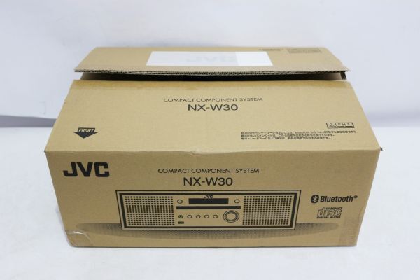 H813H 101 JVC コンパクトコンポーネントシステム NX-W30 現状品 ジャンク扱い_画像1