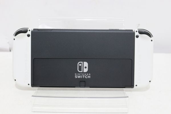 D625H 049 Nintendo Switch ニンテンドースイッチ 有機ELモデル ホワイト 動作確認済 中古品②_画像5