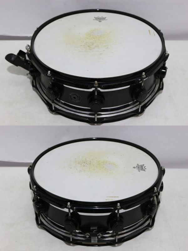 D612H 091 DW drums EDGE SERIES スネア BRASS/MAPLE SHELL 中古品_画像6