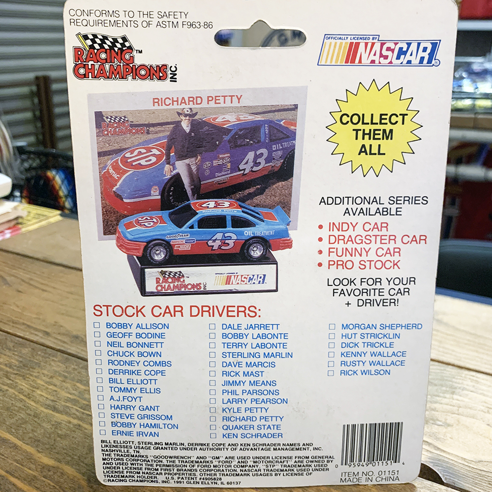 #3★1/64 RACING CHAMPIONS 1990 NASCAR STOCK CAR ナスカー ミニカー HOTROD MAGAZINE監修 ビンテージ US直輸入 DEAD STOCK USA アメリカ_画像5