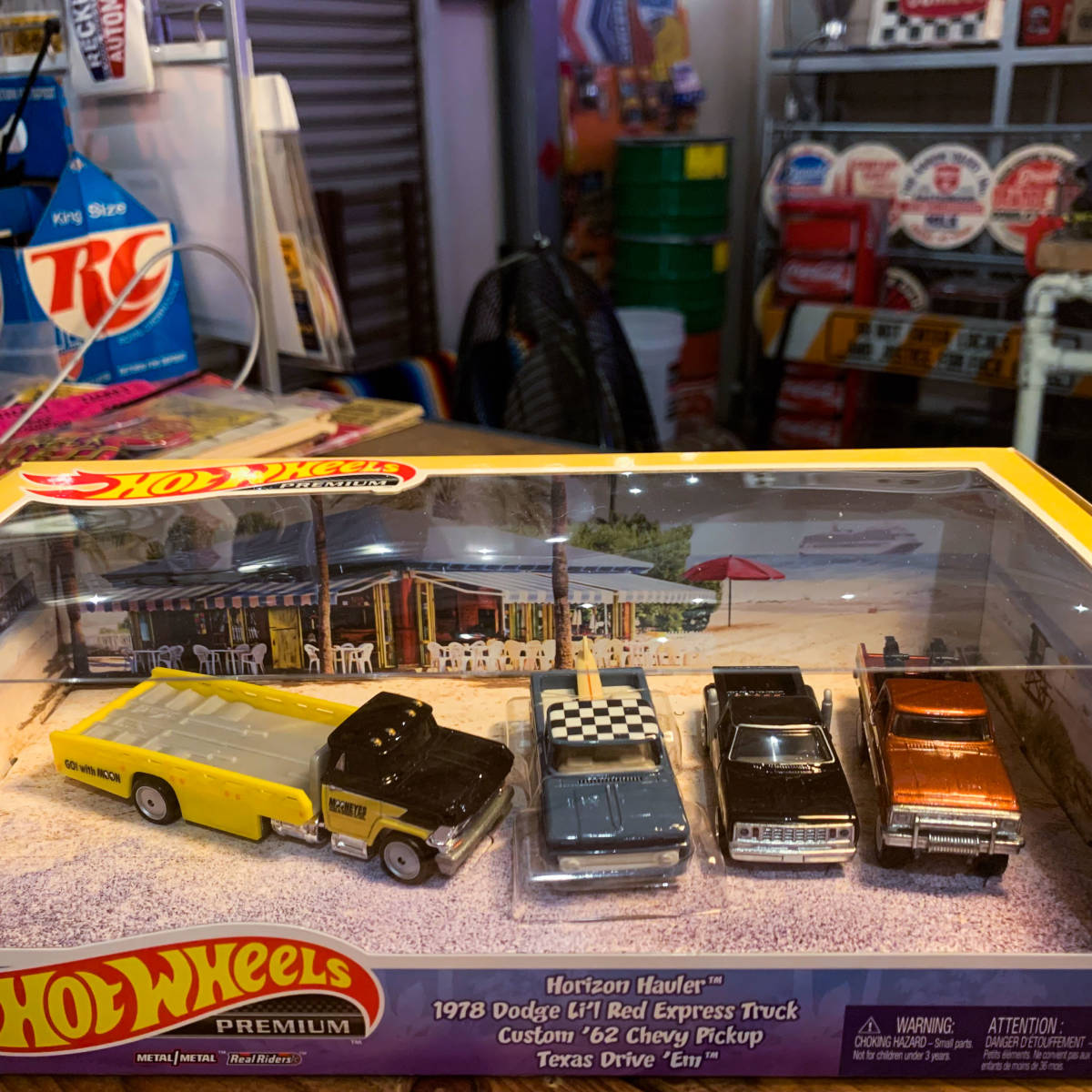 ラス1★ホットウィール Hot Wheels プレミアムコレクターセット★シボレー Ford Dodge フォードダッジ Truckin' Chevy アメ車ピックアップの画像10