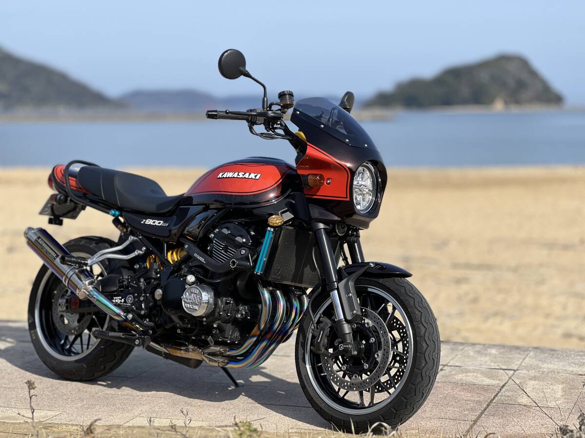 【中古美品】シックデザイン マスカロード Z900RS用 ビキニカウル ロードコメットの画像10