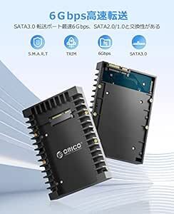ORICO 2.5 → 3.5変換 2.5インチ HDD / SSD 変換マウンタ SATAインターフェース内蔵 HDDケース 3_画像3
