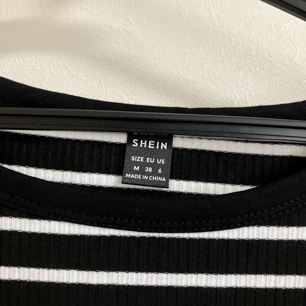 Tシャツ　トップス　ボーダー　大人カジュアル　SHEIN シーイン　骨格ウェーブ