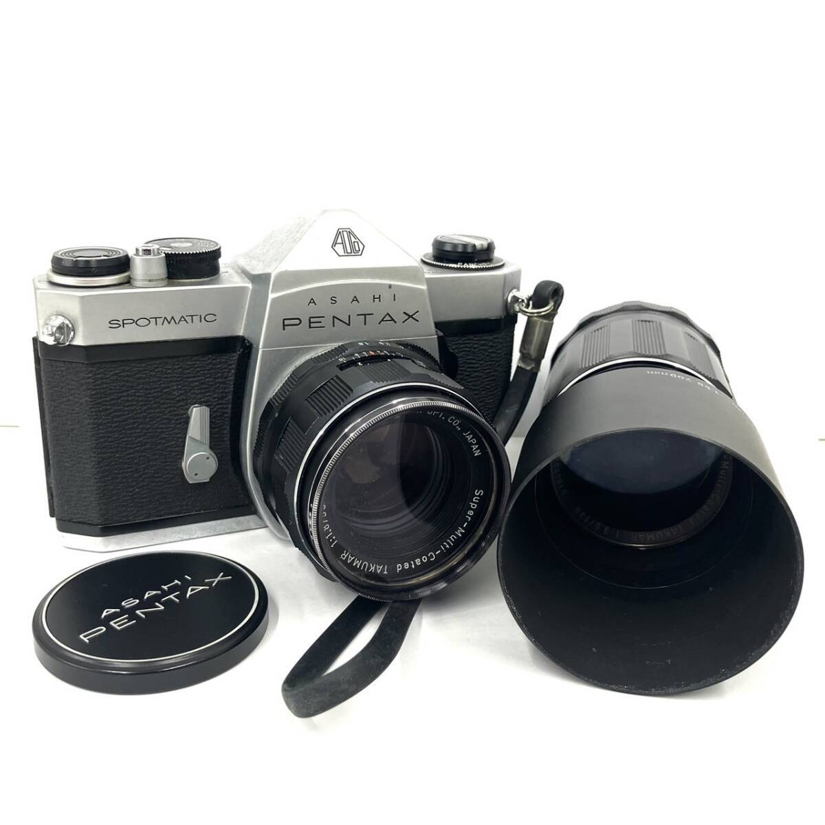 【K】PENTAX　 Pentax 　 камера 　TAKUMAR　 оптика  　 на работоспособность не проверялось 　  подробности  неизвестный 　 пленка  камера 　SPOTMATIC　SP　 продаю как нерабочий  【1674】A