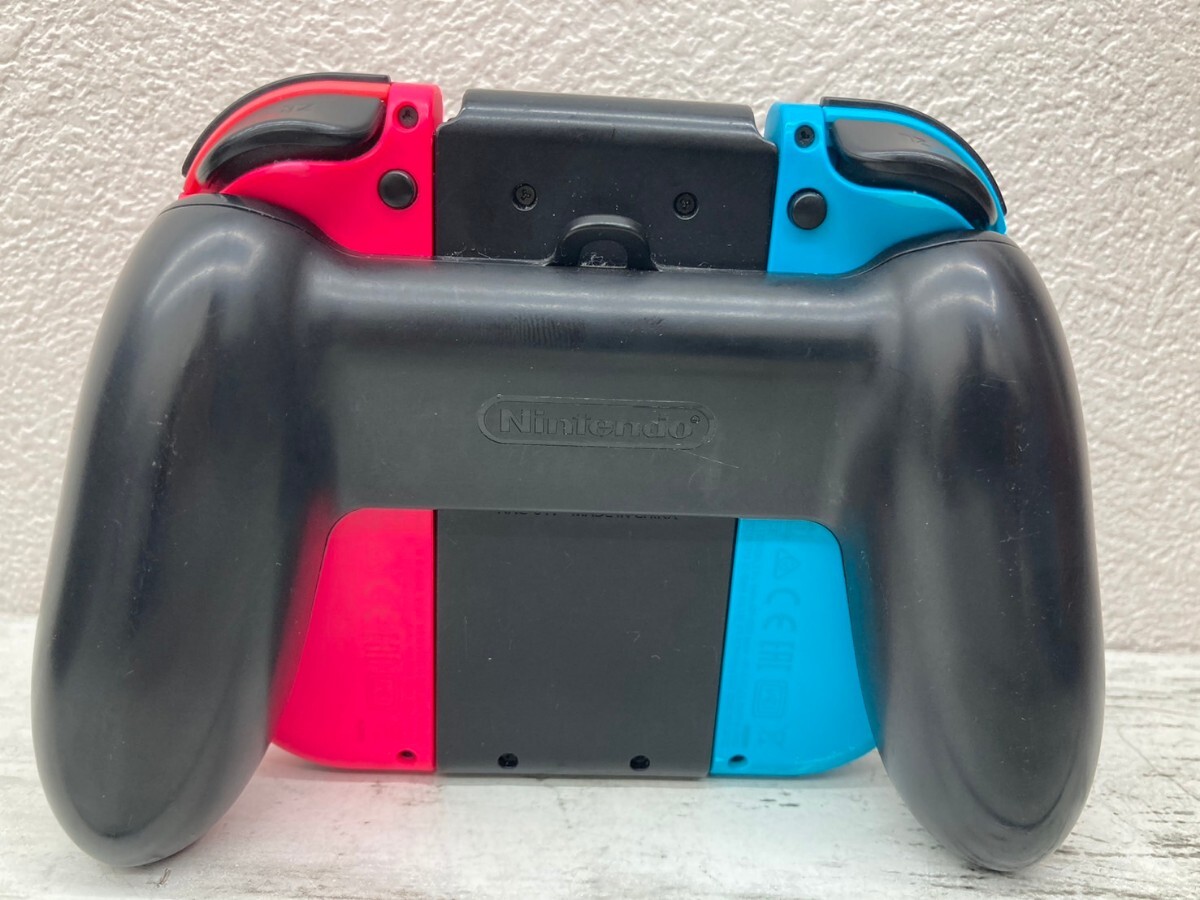 【K】Nintendo Switch ニンテンドースイッチ 旧型　本体+備品　通電確認済み　ジャンク扱い【4708】_画像8