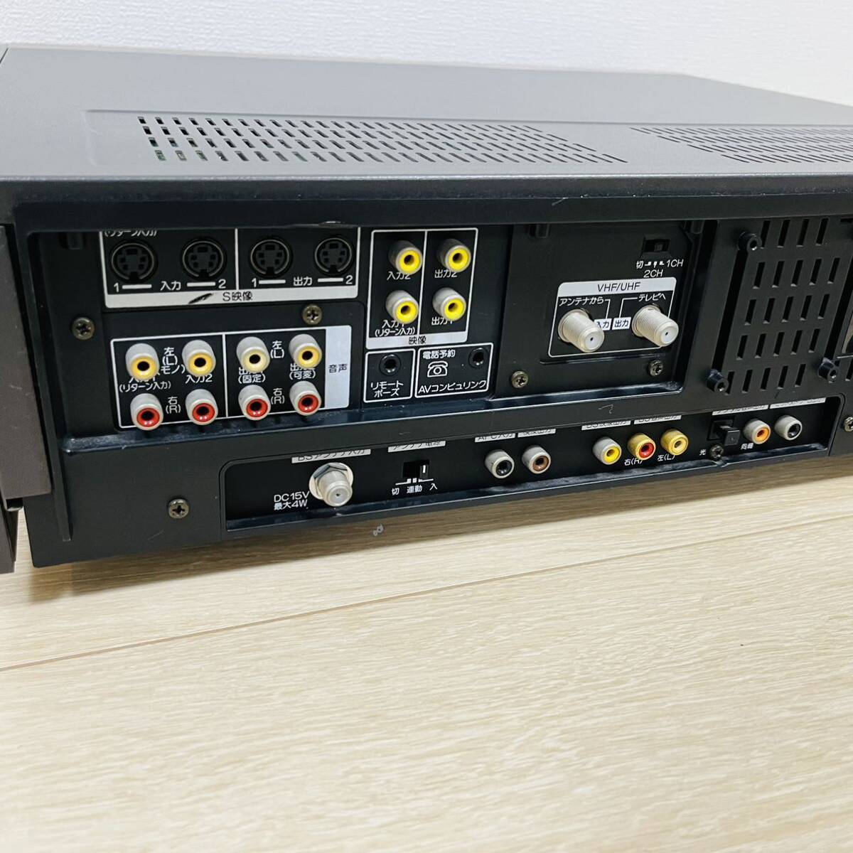 Victor ビクター ビデオ カセット レコーダー HR-S9800 S-VHS デッキ プレーヤー 映像機器_画像10