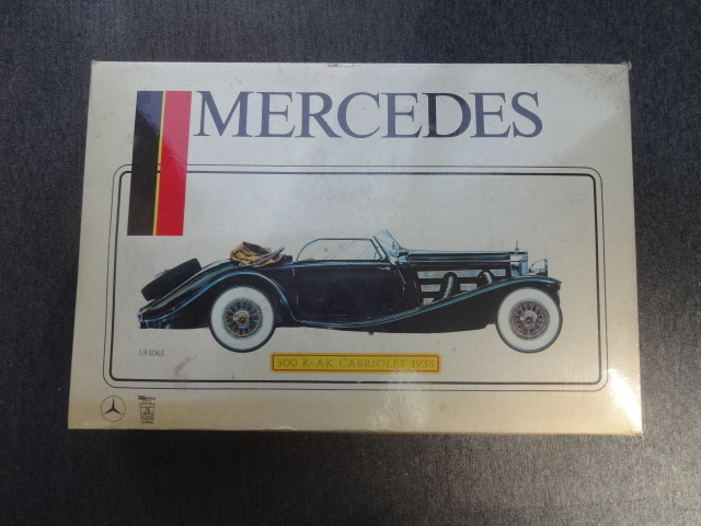 ポケール 1/8 メルセデスベンツ500K-AK カブリオレ 1935 POCHER MERSEDES BENZ Cabriole 10万円即決！_画像1